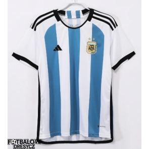 Argentina 2022 Retro Domácí Dres Krátký Rukáv Argentina 2022 Retro Domácí Dres Krátký Rukáv